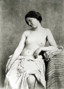 Modelo feminino nu, c.1850